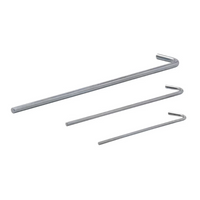 OUTDOOR CONNECTION PEG ZINC PLATED [SZ:225MM X 8MM]