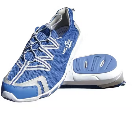 LAND & SEA MARINER YACHT SHOE BLUE [SZ:10]