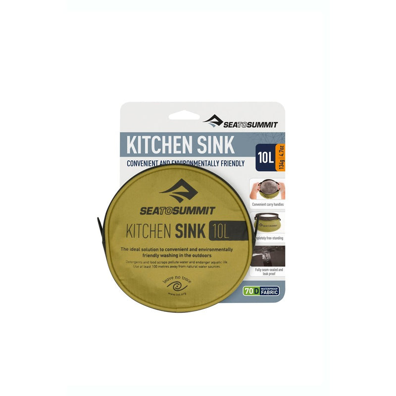 Load image into Gallery viewer, SEA TO SUMMIT KITCHEN SINK WITH HANDLE 10 LITRE
