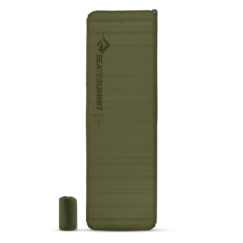 Load image into Gallery viewer, SEA TO SUMMIT CAMP MAT SELF INFLATING REGULAR RECTANGULAR WIDE GREEN
