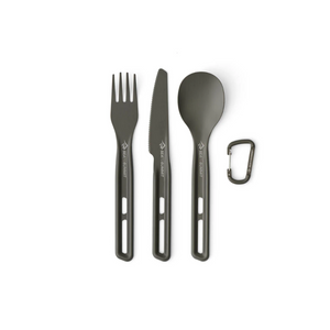 SEA TO SUMMIT FRONTIER ULTRALIGHT CUTLERY SET 3 PIECE FORK, SPOON & KNIFE