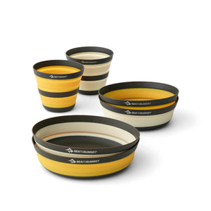 SEA TO SUMMIT FRONTIER ULTRLIGHT COLLAPSIBLE DINNERWARE SET - 6 PIECE