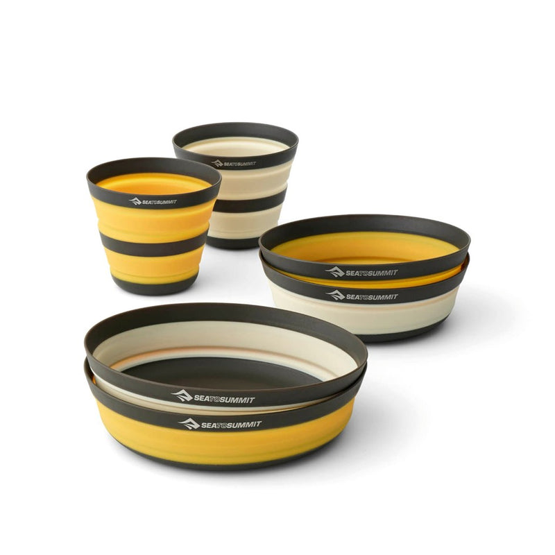 Load image into Gallery viewer, SEA TO SUMMIT FRONTIER ULTRLIGHT COLLAPSIBLE DINNERWARE SET - 6 PIECE
