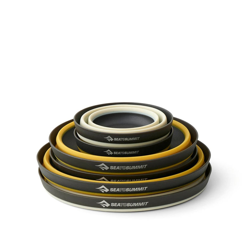 Load image into Gallery viewer, SEA TO SUMMIT FRONTIER ULTRLIGHT COLLAPSIBLE DINNERWARE SET - 6 PIECE

