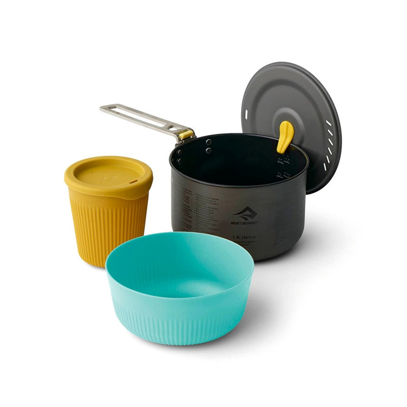 Load image into Gallery viewer, SEA TO SUMMIT FRONTIER ULTRALIGHT ONE POT COOK SET - 3 PIECES
