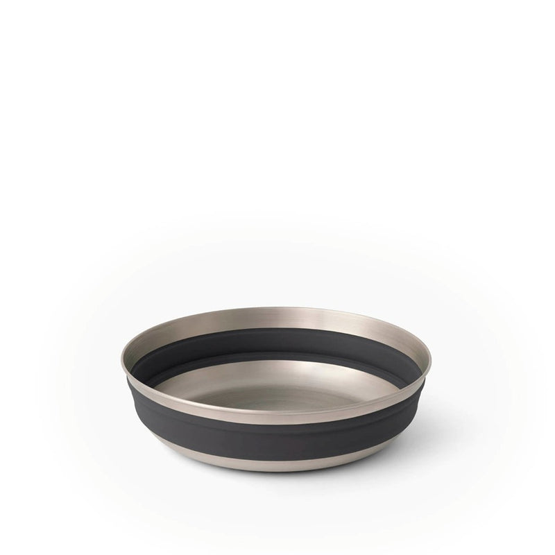 Load image into Gallery viewer, SEA TO SUMMIT DETOUR STAINLESS STEEL COLLAPSIBLE BOWL [CLR:BLACK]
