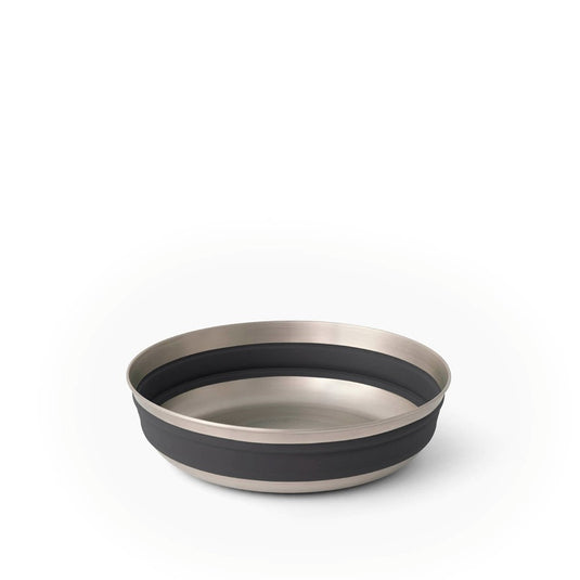 SEA TO SUMMIT DETOUR STAINLESS STEEL COLLAPSIBLE BOWL [CLR:BLACK]
