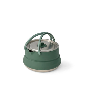 SEA TO SUMMIT DETOUR STAINLESS STEEL COLLAPSIBLE KETTLE 1.6L GREEN