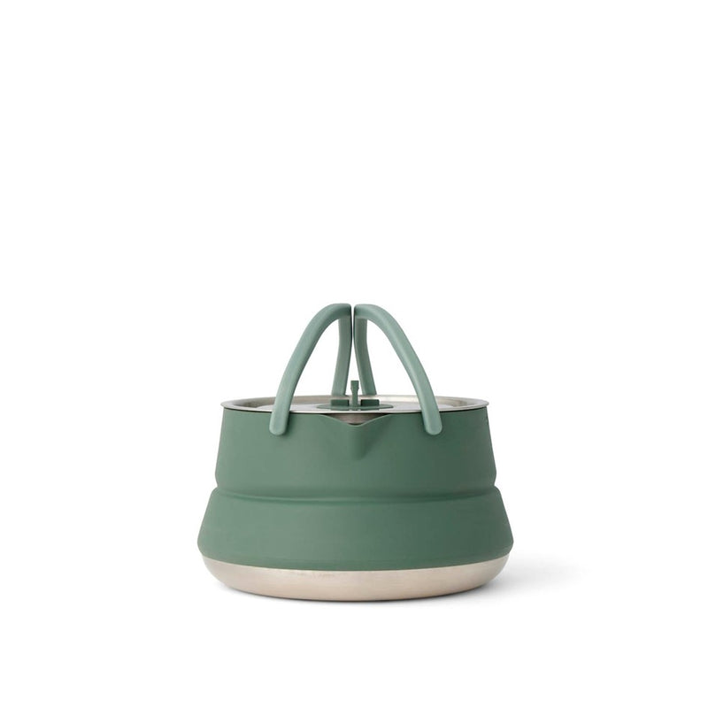 Load image into Gallery viewer, SEA TO SUMMIT DETOUR STAINLESS STEEL COLLAPSIBLE KETTLE 1.6L GREEN
