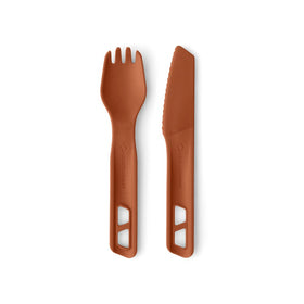 SEA TO SUMMIT HORIZON CUTLERY SET 2 PIECE [CLR:BOMBAY BROWN RED]