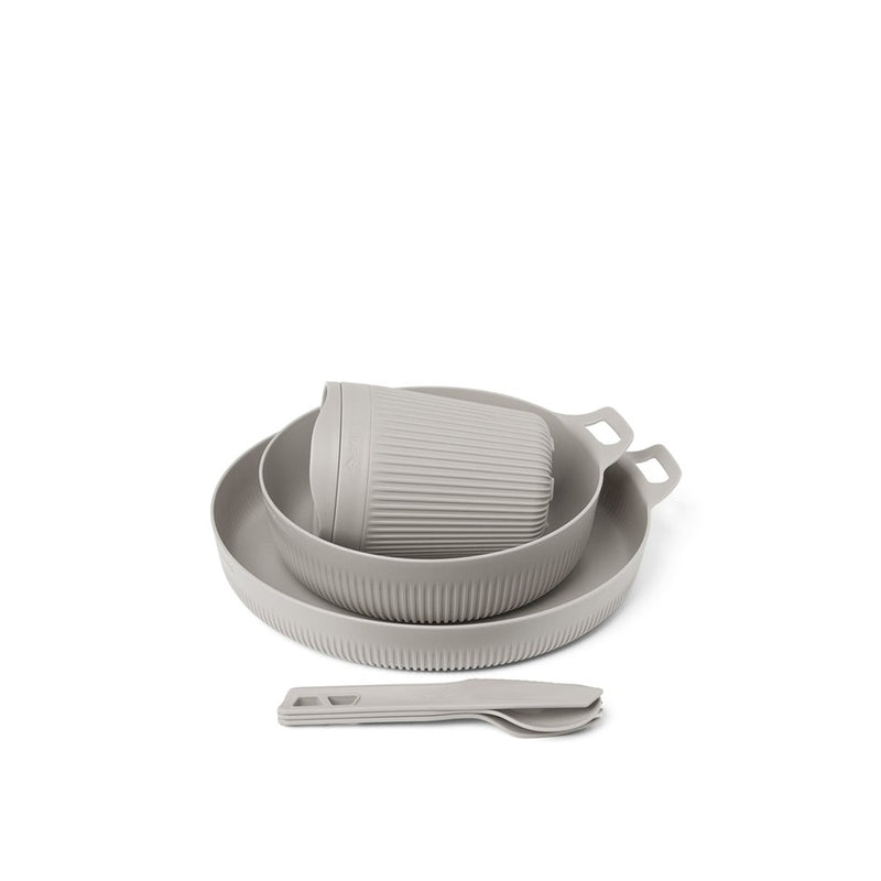 Load image into Gallery viewer, SEA TO SUMMIT HORIZON DINNERWARE SET 6 PIECE [CLR:MOONSTUCK GREY]
