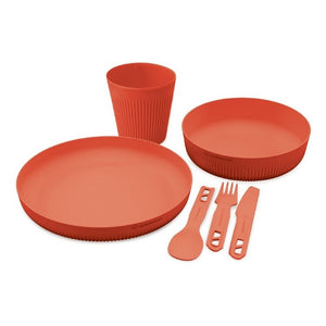 SEA TO SUMMIT PASSAGE DINNERWARE SET 6 PIECE RED