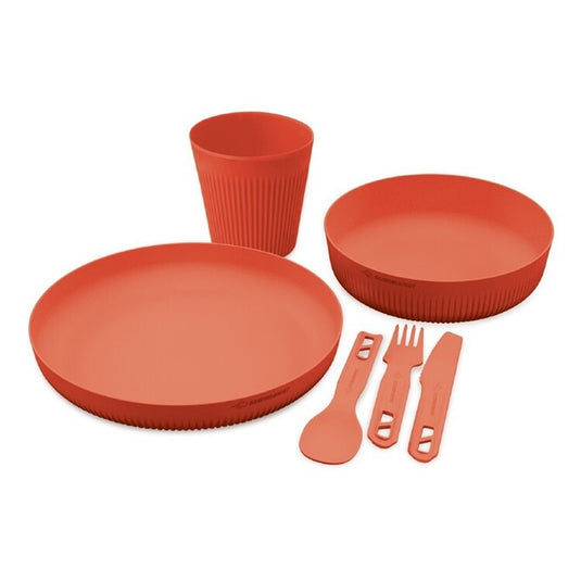 SEA TO SUMMIT PASSAGE DINNERWARE SET 6 PIECE RED