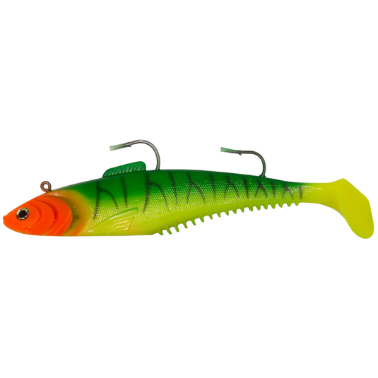 KOKODA FLASH SHAD [SZ:25CM CLR:EMERALD TIGER]