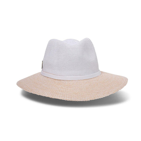 EVOKE ASTON FEDORA EV050 [CLR:WHEAT/WHITE SZ:58CM MEDIUM/LARGE]