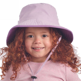 RIGON CHARLIE KIDS BUCKET HAT B819 LILAC/PURPLE [SZ:52cm]