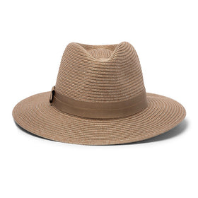 EVOKE STUART FLEXIBRAID FEDORA TAUPE COMBO [SZ:58CM MEDIUM/LARGE]