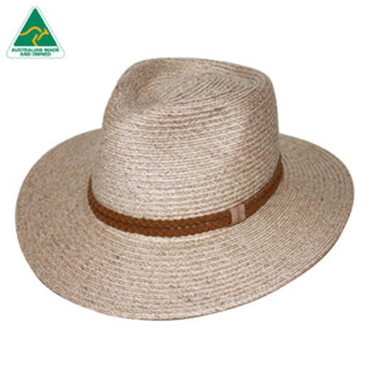 EVOKE KEITH FEDORA EV280A SAND 54CM [SZ:54CM]