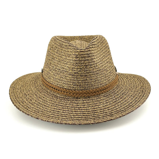 EVOKE KEITH FEDORA EV280A [CLR:CHOCOLATE SZ:58CM MEDIUM/LARGE]