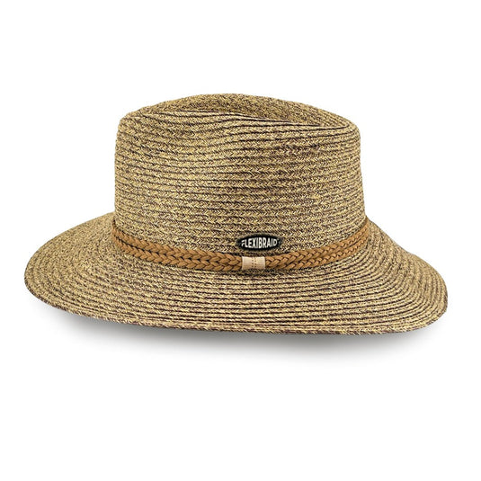 EVOKE KEITH FEDORA EV280A [CLR:CHOCOLATE SZ:58CM MEDIUM/LARGE]