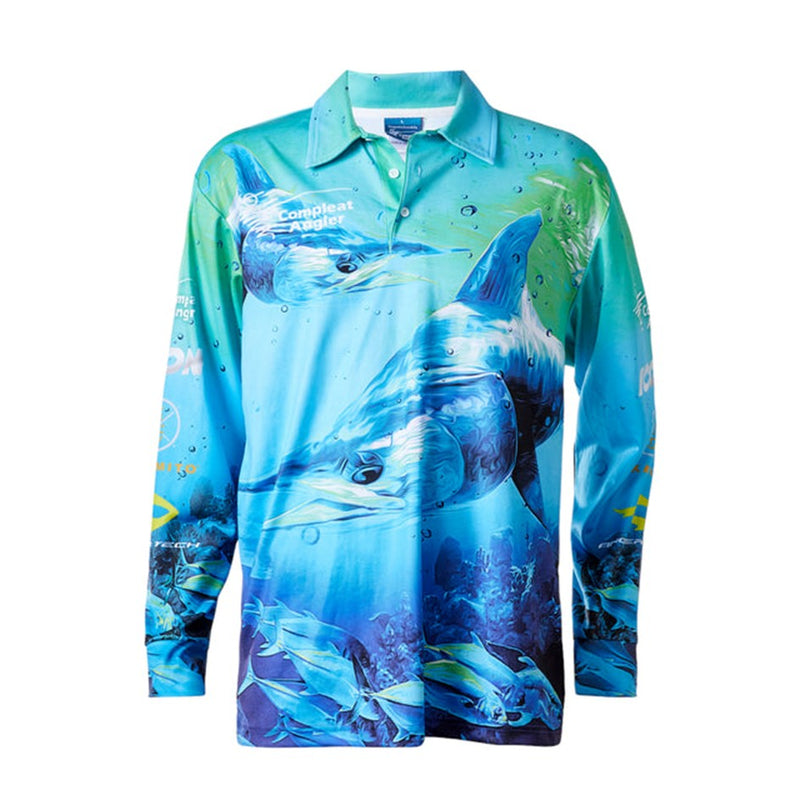Load image into Gallery viewer, COMPLEAT ANGLER TOURNAMENT SHIRT MARLIN [SZ:LARGE]
