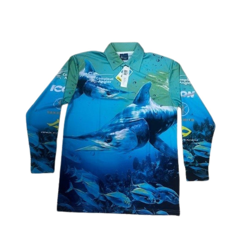 Load image into Gallery viewer, COMPLEAT ANGLER TOURNAMENT SHIRT MARLIN [SZ:LARGE]
