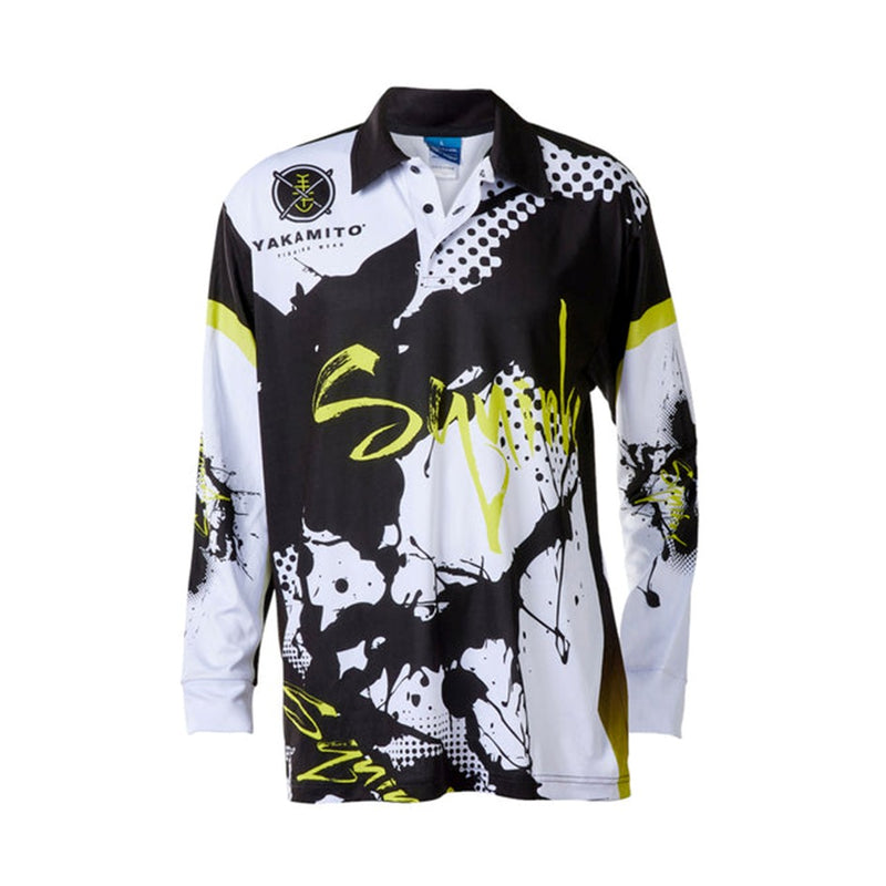 Load image into Gallery viewer, COMPLEAT ANGLER TOURNAMENT SHIRT SQUINKED [SZ:MEDIUM]
