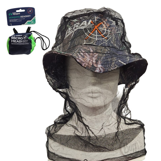 OUTDOOR EQUIPPED MOSQUITO FLY HEADNET