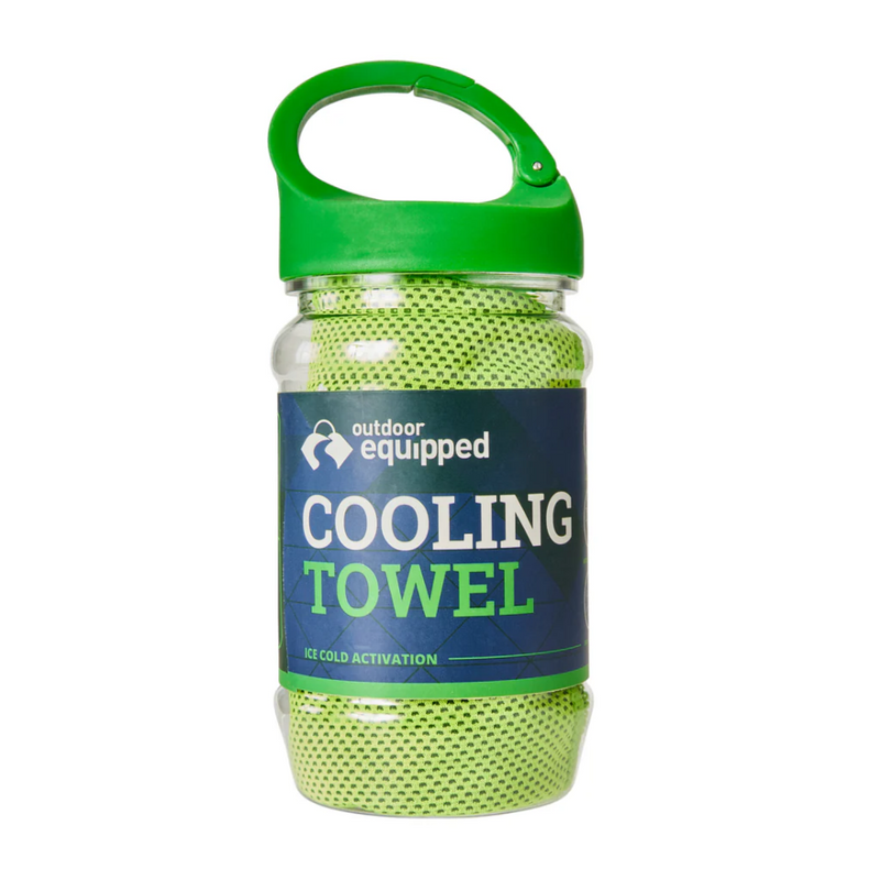 Load image into Gallery viewer, OUTDOOR EQUIPPED COOLING TOWEL [CLR:LIME]
