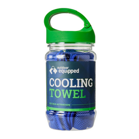 OUTDOOR EQUIPPED COOLING TOWEL [CLR:BLUE]