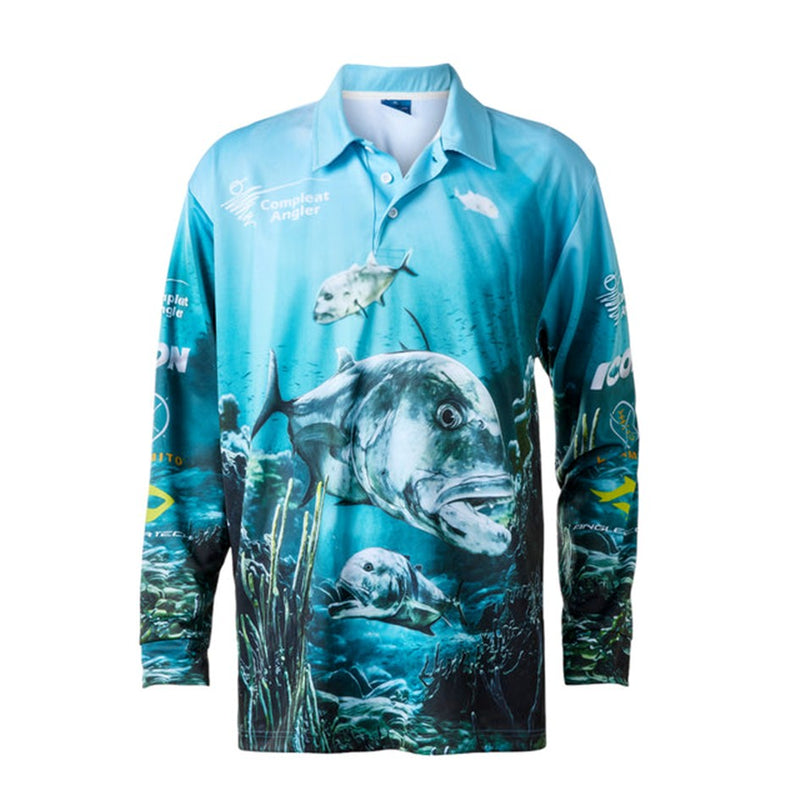 Load image into Gallery viewer, COMPLEAT ANGLER KIDS TOURNAMENT SHIRT GT [SZ:12]
