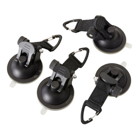 OUTDOOR EQUIPPED SUCTION HANG HOOKS 4 PACK