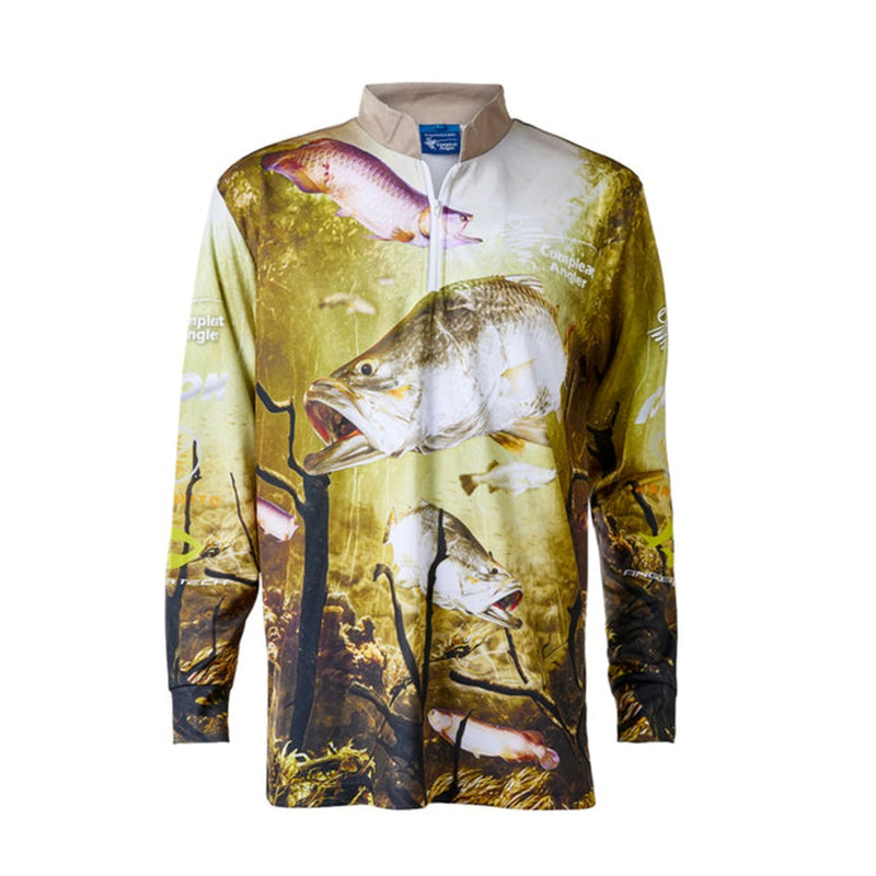 Load image into Gallery viewer, COMPLEAT ANGLER TOURNAMENT SHIRT WILD SIDE [SZ:MEDIUM]
