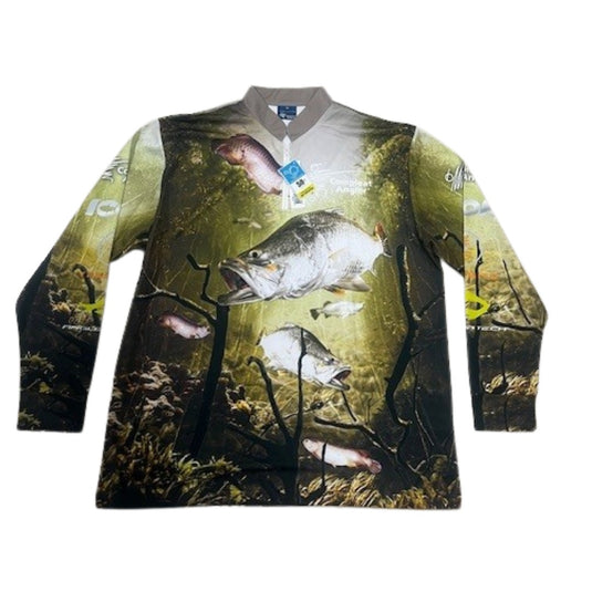 COMPLEAT ANGLER TOURNAMENT SHIRT WILD SIDE [SZ:X-LARGE]