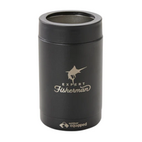 OUTDOOR EQUIPPED CAN COOLER BLACK EXPERT FISHERMAN