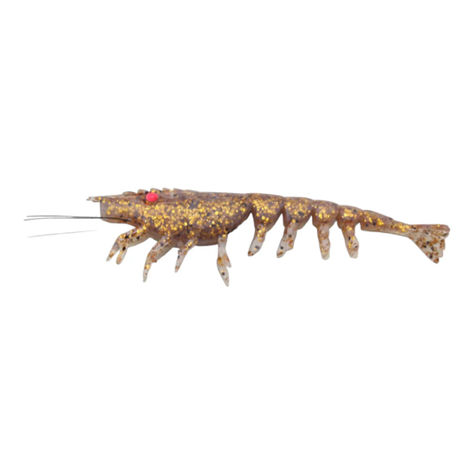 YAKAMITO PRAWNO PRAWN 120MM [CLR:CLEAR GOLD]