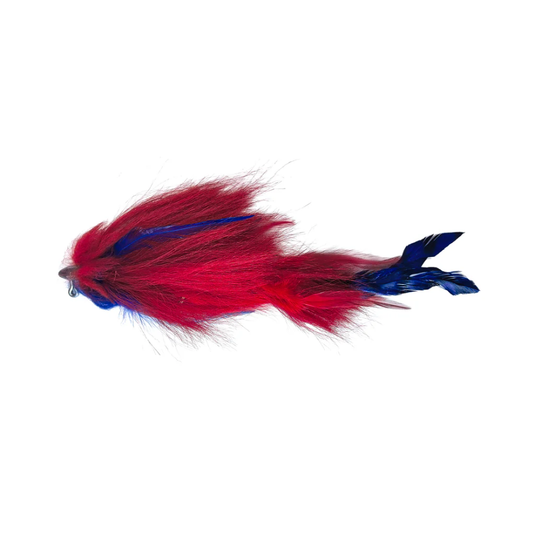 FEATHER STRIKE 3/4OZ JIG FLIES LURE [CLR:ROSELLA]