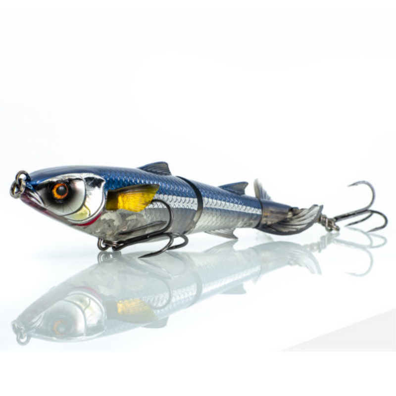 Load image into Gallery viewer, CHASEBAITS DRUNKEN MULLET [SZ:95MM CLR:05 BLUE BAIT]
