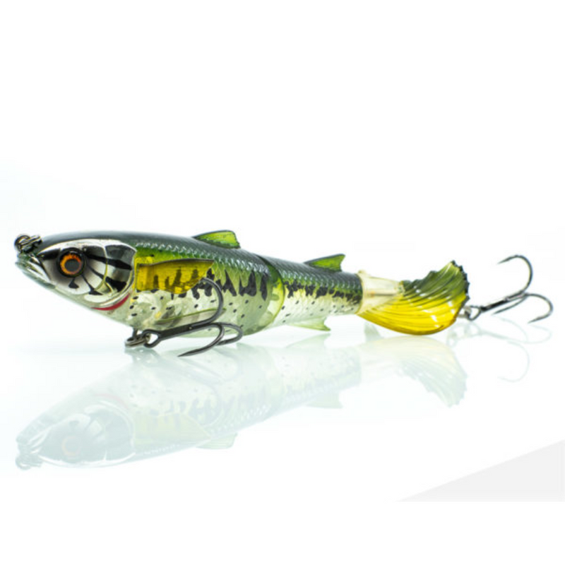 Load image into Gallery viewer, CHASEBAITS DRUNKEN MULLET [SZ:130MM CLR:02 BASS]
