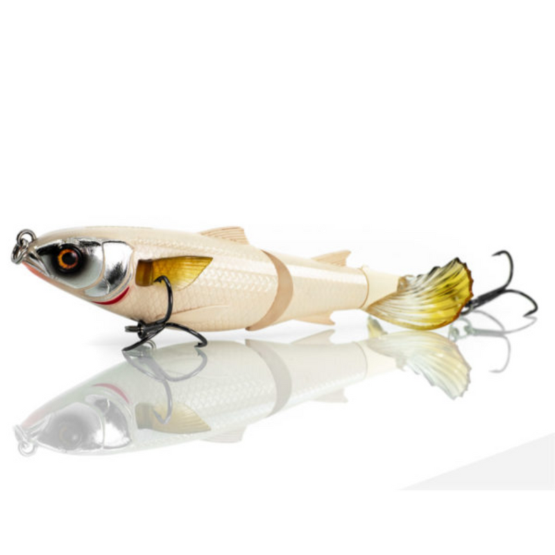 Load image into Gallery viewer, CHASEBAITS DRUNKEN MULLET [SZ:130MM CLR:03 BONE]
