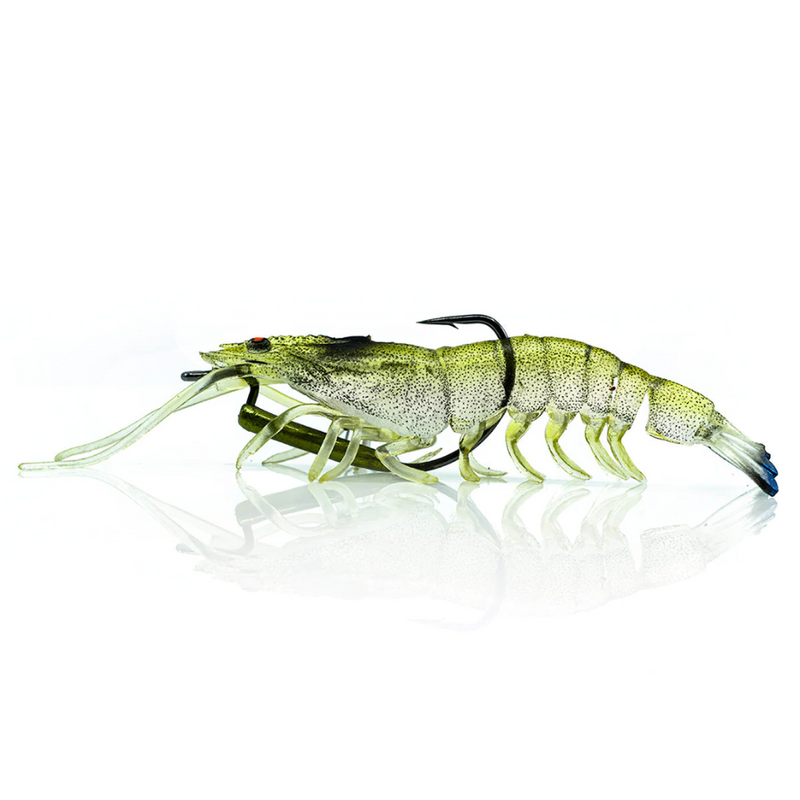 Load image into Gallery viewer, CHASEBAITS THE FLICK PRAWN [SZ:125MM 8G CLR:07 BANANA PRAWN]
