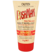 BUSHMAN 75G TUBE BROWN 80% DEET