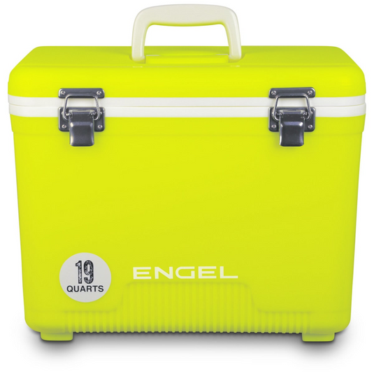 ENGEL 18 LT COOLER / DRY BOX [CLR:HI-VIS GREEN]