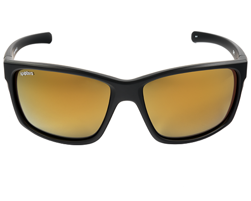 SPOTTERS SUNGLASSES GRIT MATT BLACK [LENS:GOLD]