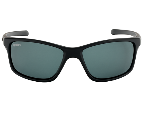SPOTTERS SUNGLASSES GRIT JNR MATT BLACK [LENS:CARBON]