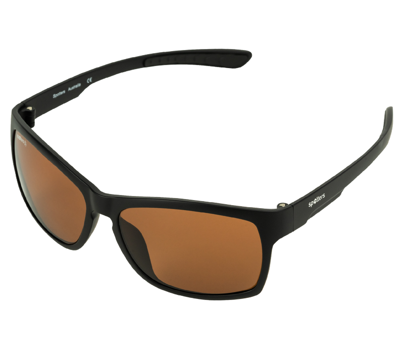 Load image into Gallery viewer, SPOTTERS SUNGLASSES SAVAGE MATT BLACK [LENS:HALIDE]

