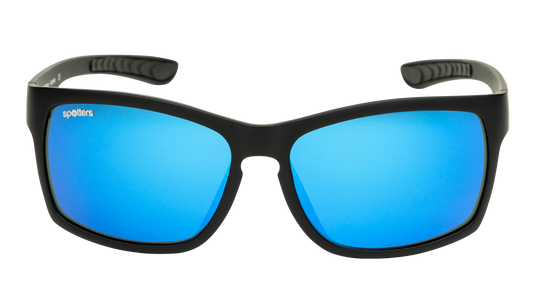SPOTTERS SUNGLASSES SAVAGE MATT BLACK [LENS:ICE]
