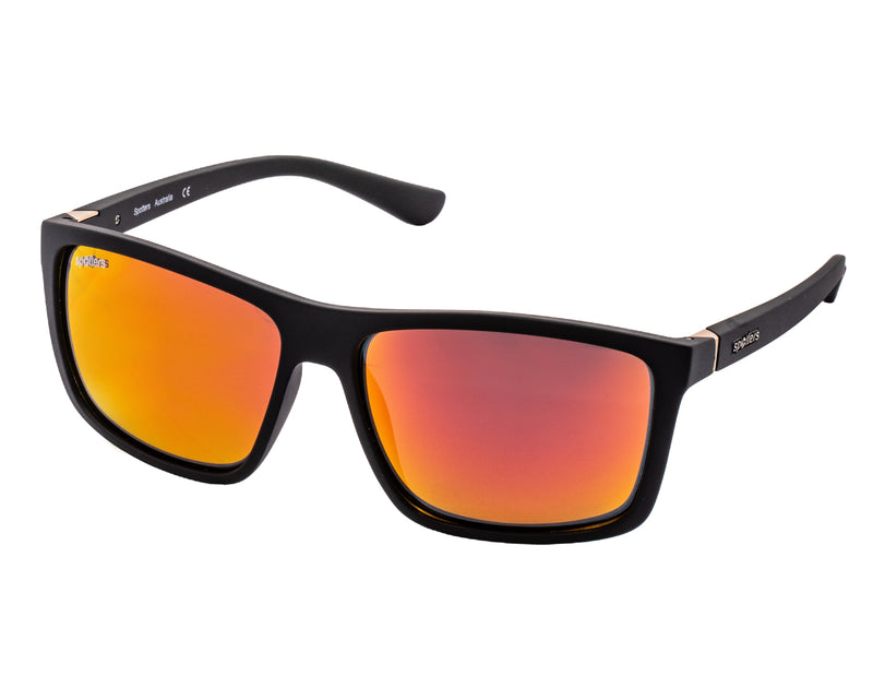 Load image into Gallery viewer, SPOTTERS SUNGLASSES GRAYSON MATT BLACK [LENS:IGNITE]
