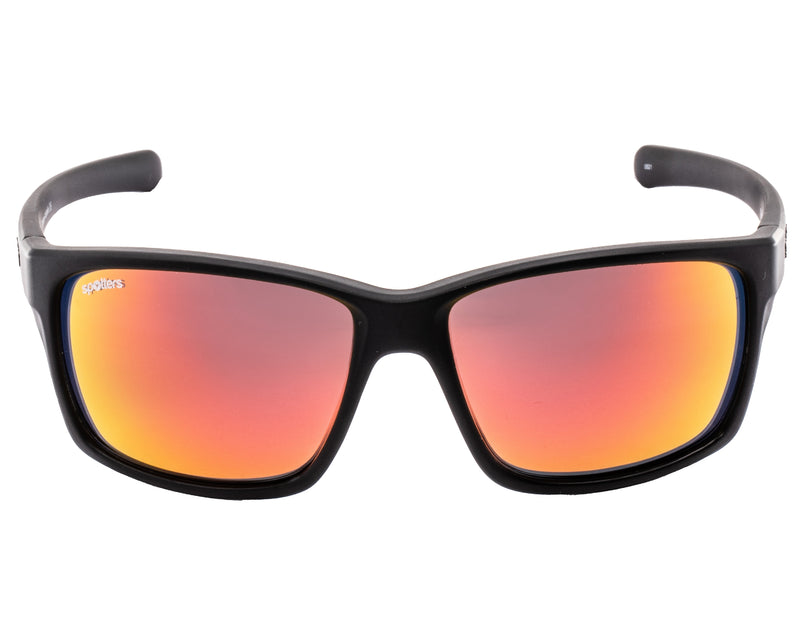 Load image into Gallery viewer, SPOTTERS SUNGLASSES GRIT MATT BLACK [LENS:IGNITE]
