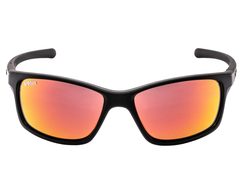 Load image into Gallery viewer, SPOTTERS SUNGLASSES GRIT JNR MATT BLACK [LENS:IGNITE]
